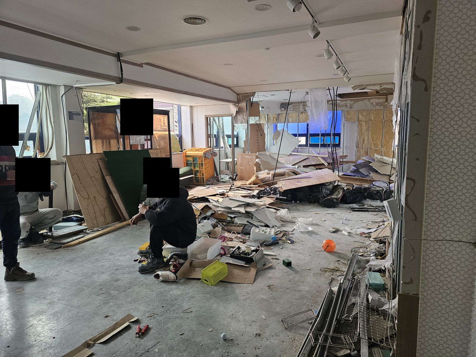 원우철거 보유 작업사진