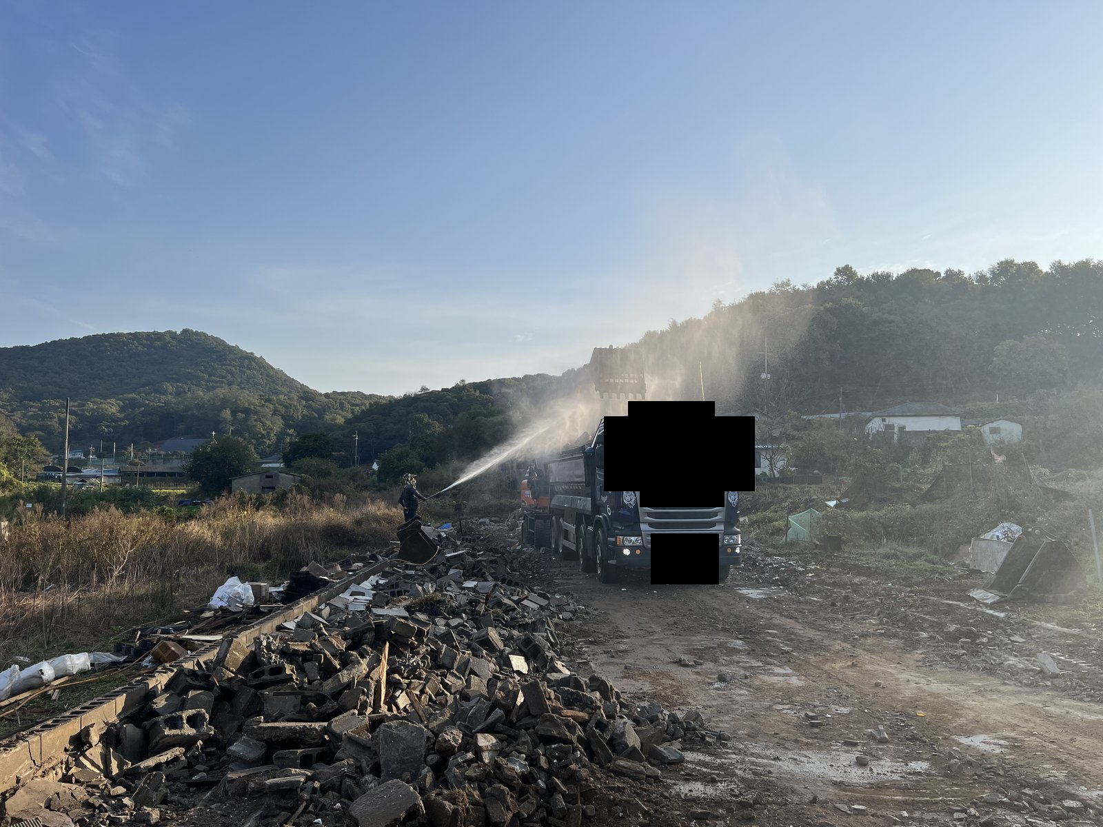 원우철거 보유 작업사진