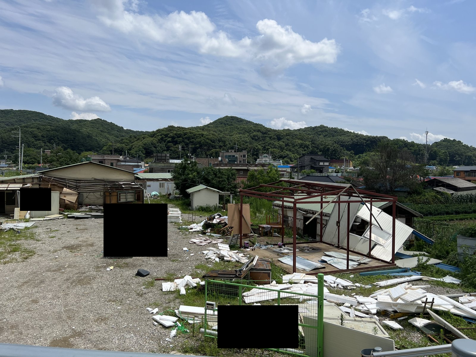 원우철거 보유 작업사진
