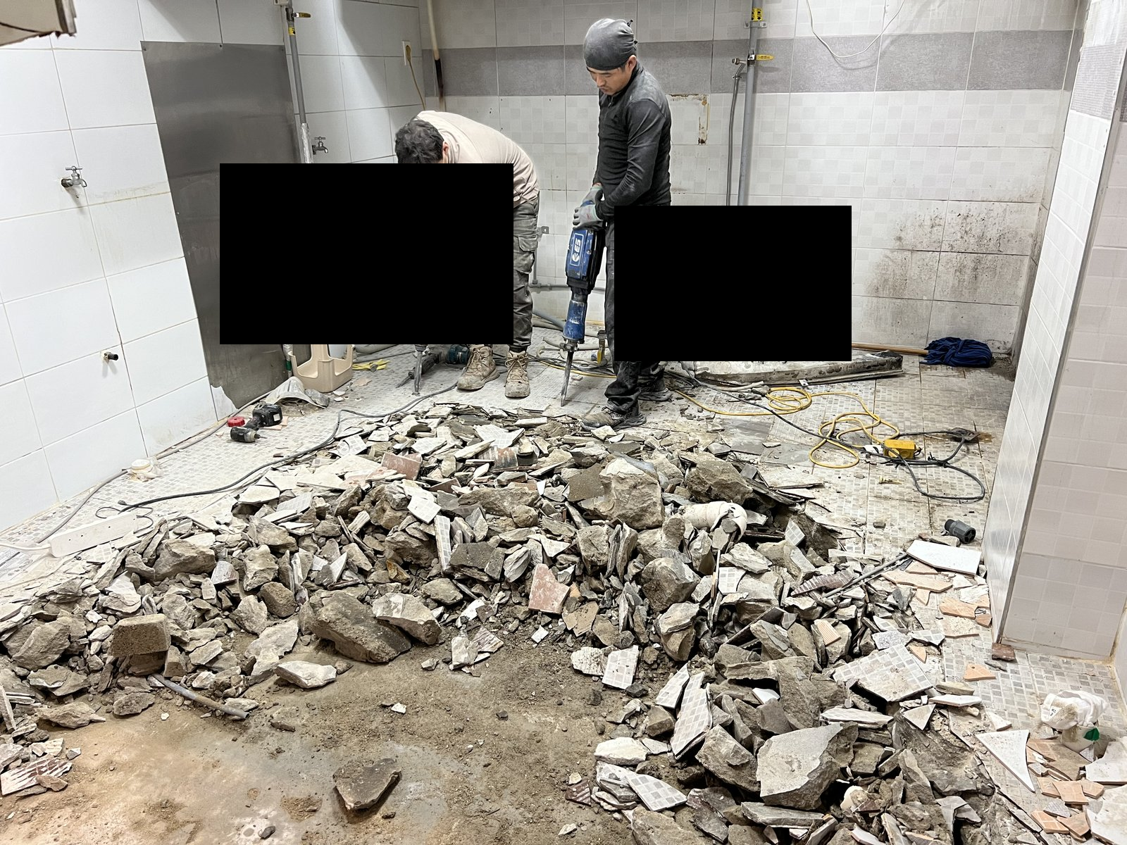 원우철거 보유 작업사진