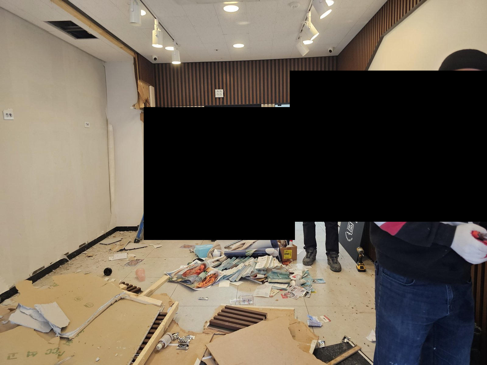 원우철거 현장 작업사진