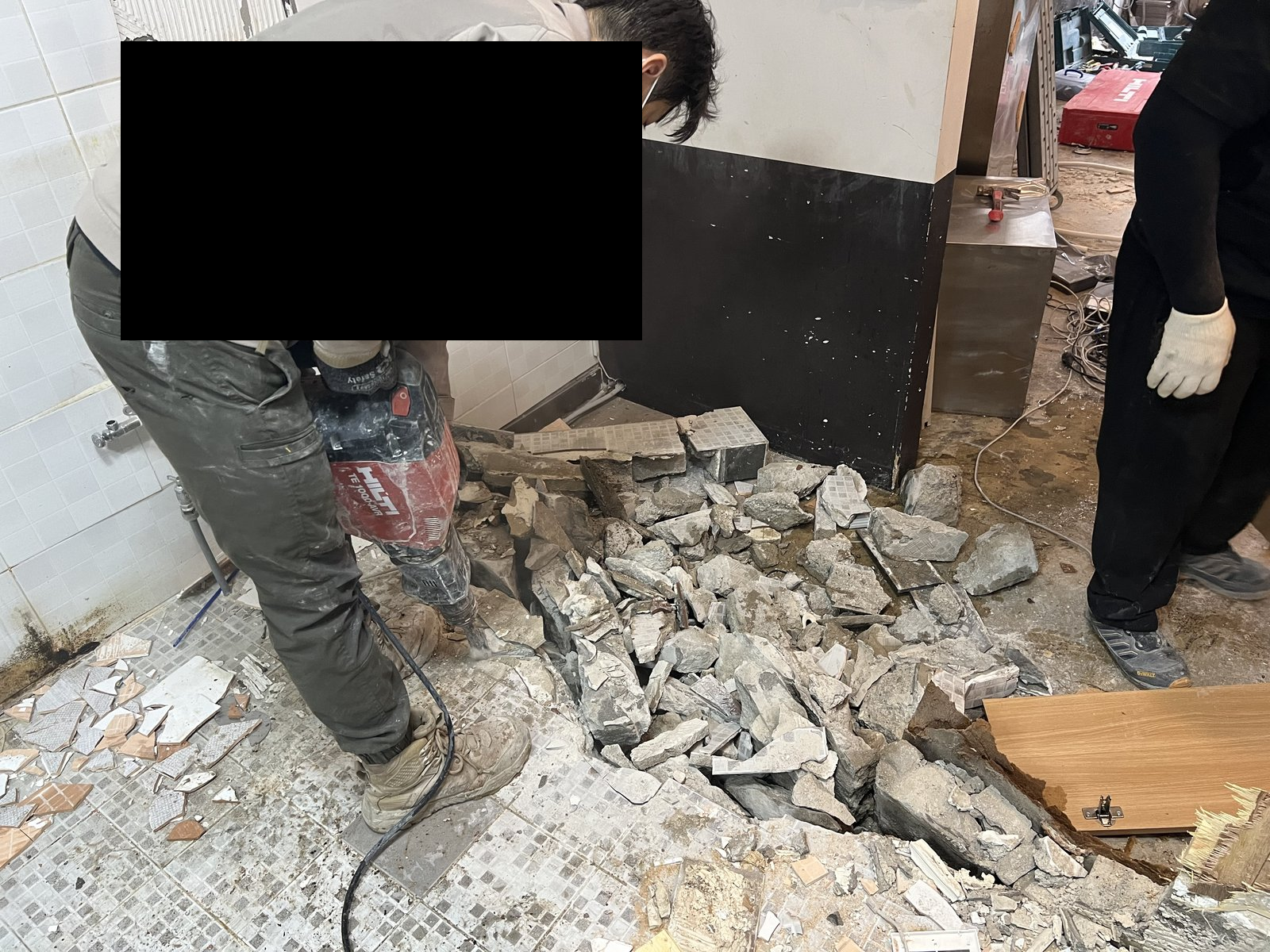 원우철거 보유 작업사진